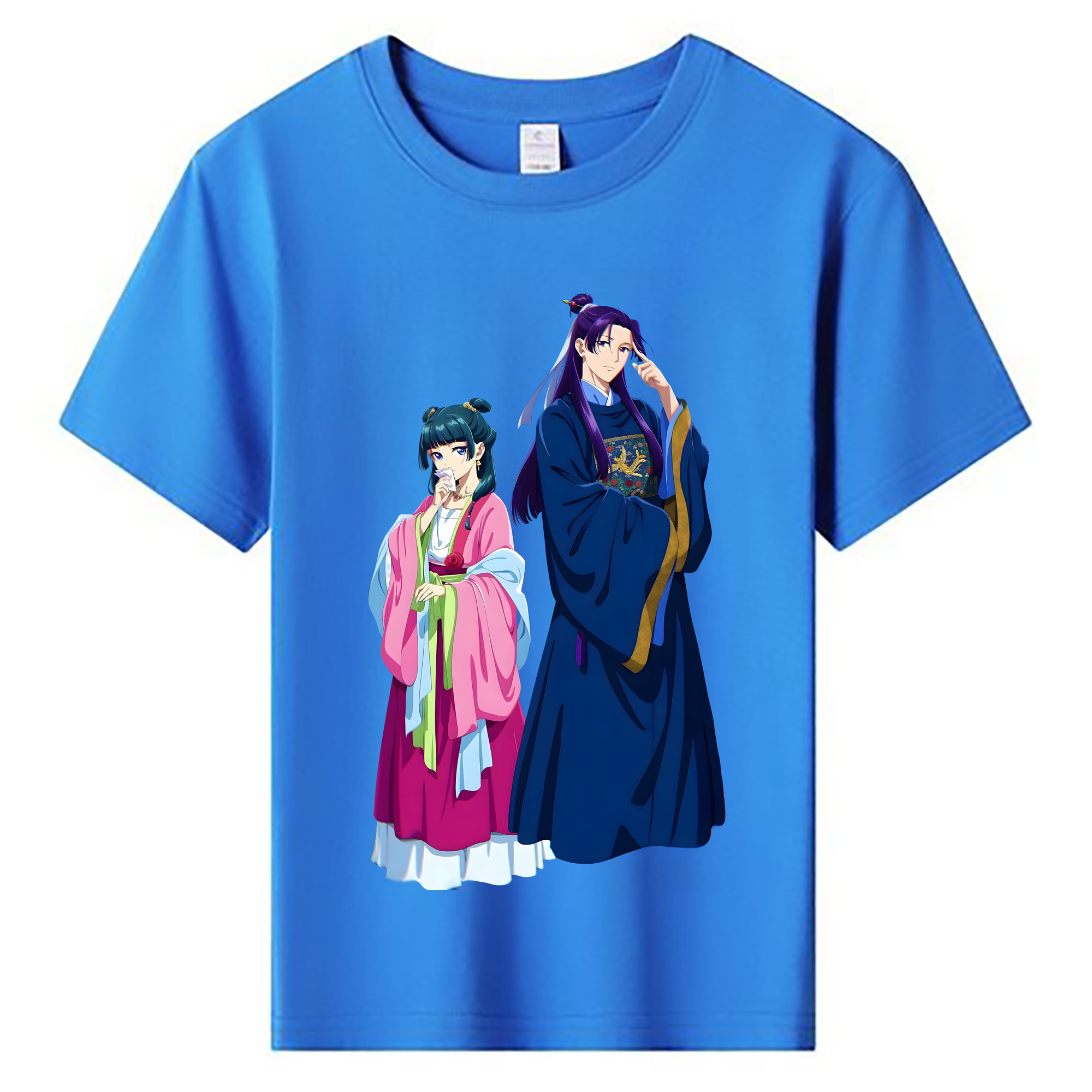 （画像用） 薬屋のひとりごと The Apothecary Diaries 綿100％キッズTシャツ（フロントプリント）